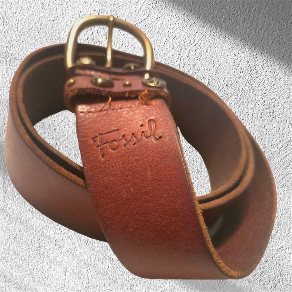 Fossil Leather Belt size Large